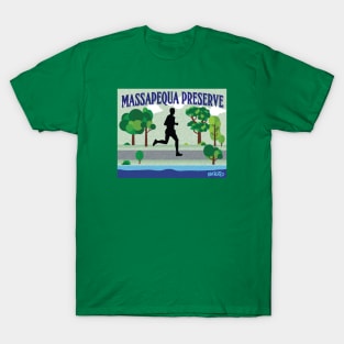 Massapequa Preserve-Running-1 T-Shirt